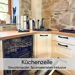 Hexenburgbeidresden Maisonette Ueber 2 Etagen Mit 4 Schlafzimmern, Kamin, Terrasse Und Fasssauna, Naehe Saechsische Schweiz Dresden Grossharthau