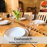 Hexenburgbeidresden Maisonette Ueber 2 Etagen Mit 4 Schlafzimmern, Kamin, Terrasse Und Fasssauna, Naehe Saechsische Schweiz Dresden * Grossharthau