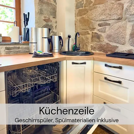 Maisonette-wohnung Mit Kamin Im Historischen Gewoelbe Großharthau