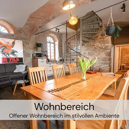 Hexenburgbeidresden Maisonette Ueber 2 Etagen Mit 4 Schlafzimmern, Kamin, Terrasse Und Fasssauna, Naehe Saechsische Schweiz Dresden דירה Großharthau