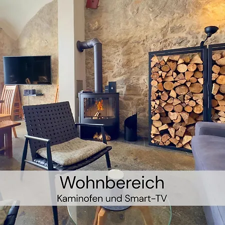 Hexenburgbeidresden Maisonette Ueber 2 Etagen Mit 4 Schlafzimmern, Kamin, Terrasse Und Fasssauna, Naehe Saechsische Schweiz Dresden