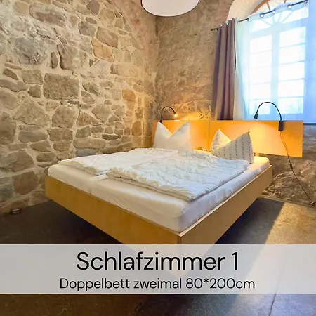 公寓 Maisonette-wohnung Mit Kamin Im Historischen Gewoelbe Großharthau