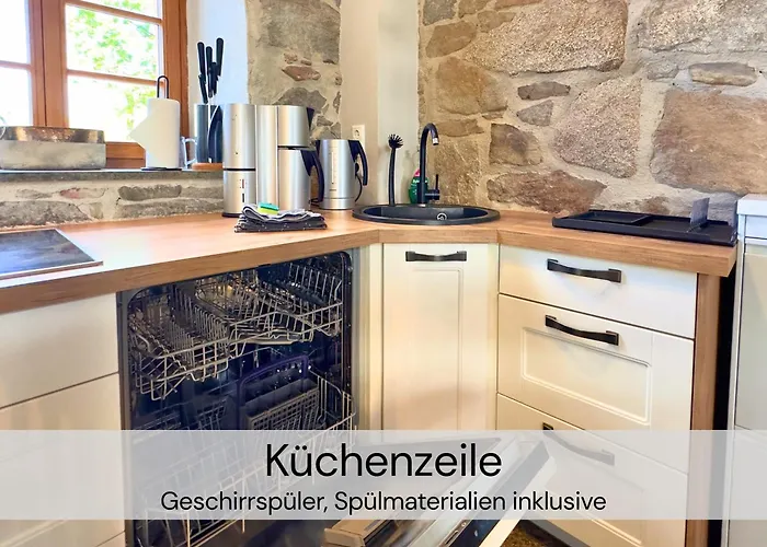 Hexenburgbeidresden Maisonette über 2 Etagen Mit 4 Schlafzimmern, Kamin, Terrasse Und Faßsauna, Nähe Sächsische Schweiz Dresden Großharthau