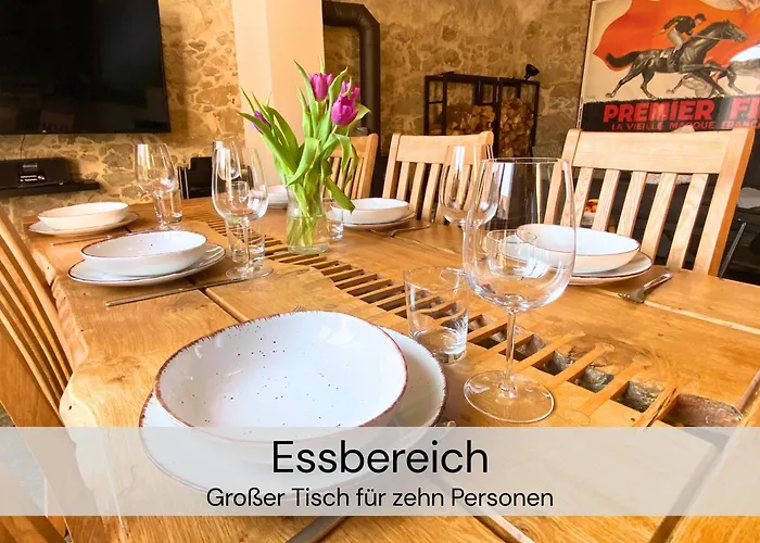 Hexenburgbeidresden Maisonette über 2 Etagen Mit 4 Schlafzimmern, Kamin, Terrasse Und Faßsauna, Nähe Sächsische Schweiz Dresden * Großharthau