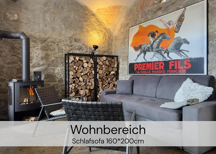 Daire Hexenburgbeidresden Maisonette Ueber 2 Etagen Mit 4 Schlafzimmern, Kamin, Terrasse Und Fasssauna, Naehe Saechsische Schweiz Dresden Großharthau